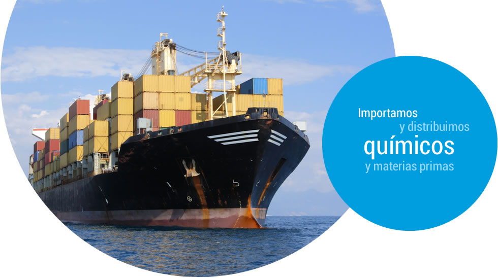 Importamos y distribuimos quimicos y materias primas